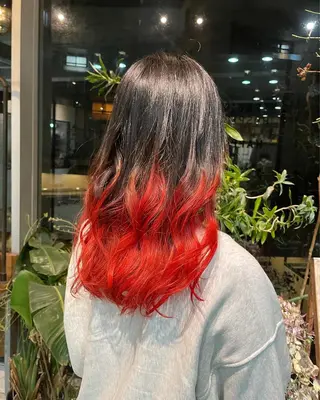 ロング カラー 高橋 りかのヘアスタイル