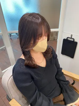 セミロング カラー CURIO/南船場 /RIN💈🍎のヘアスタイル