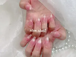 セミロング 宮崎 もものネイルデザイン