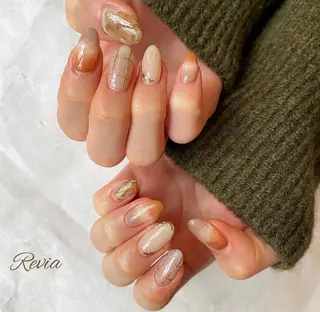 ネイル revia所属・ERI Nailistのネイルデザイン
