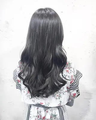 ロング カラー ヘアアレンジ ✨艶髪✨透明感✨ 山内大樹のヘアスタイル