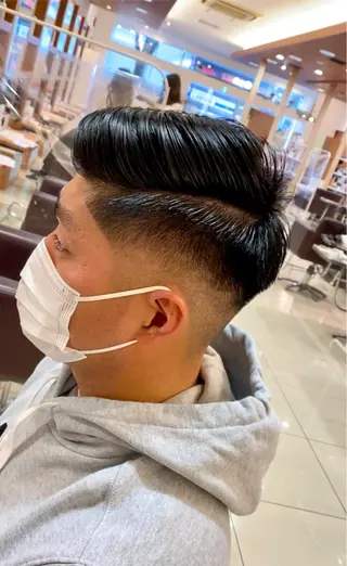 メンズ 韓国ヘア 山本勝志のヘアスタイル