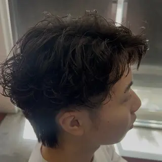 パーマ メンズ メンズカット/パーマ /ハイライト/RYUのヘアスタイル