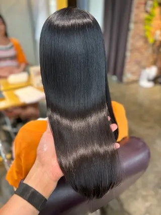 ロング 心斎橋/縮毛矯正/ 髪質改善　吉見勇亮のヘアスタイル