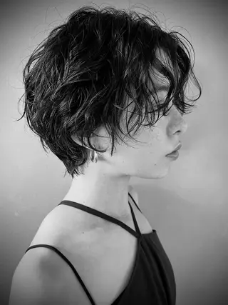 ショート パーマ ﾕｳﾅ/ パーマ🐰のヘアスタイル