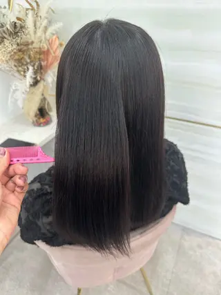 セミロング カラー Hina🐣 elubylovisのヘアスタイル