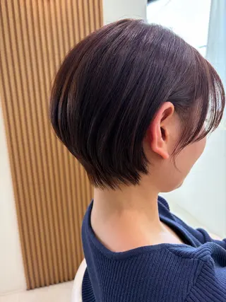 ショート 大木 華のヘアスタイル