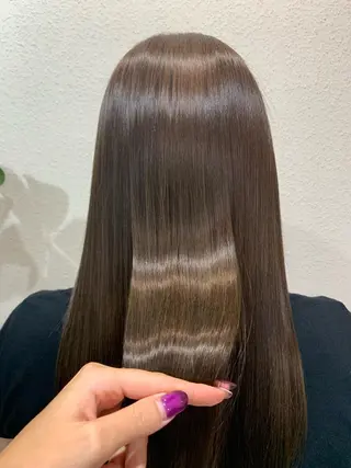 ロング hair & resort Lino west所属・LINO west 髪質改善サロン🏝のヘアスタイル