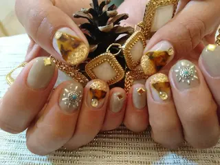 ショート ミディアム ロング カラー ネイル プライベートサロン HA♥NAのマツエク・マツパデザイン