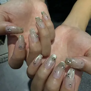 ミディアム ゆびノさき茨木店 ニュアンス/アートのネイルデザイン