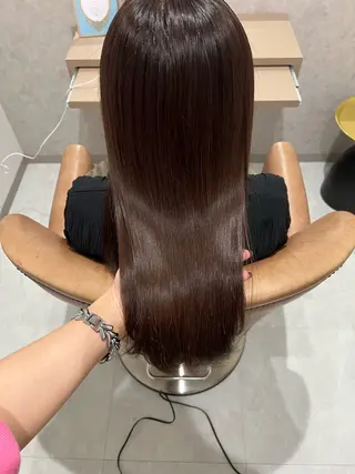 ロング 橋本 奈桜のヘアスタイル