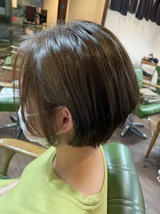 ショート カラー 似合わせカラーカット 🪽chinatsuのヘアスタイル