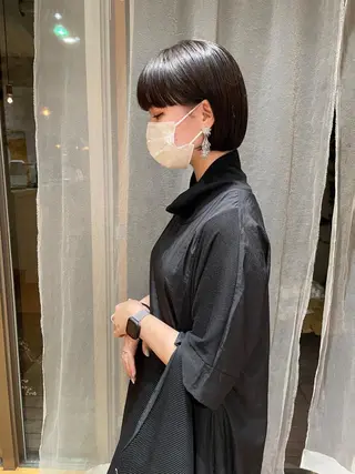 ショート ボブ/ショート 吉田竣のヘアスタイル