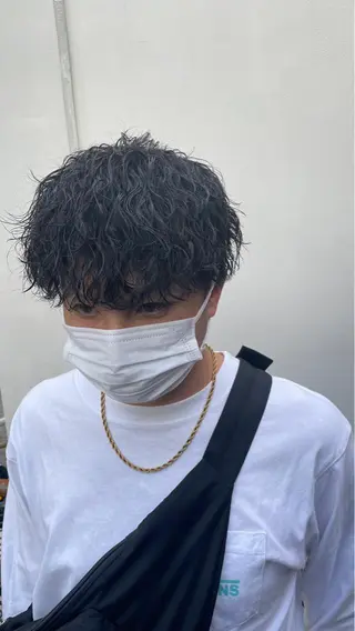 ミディアム パーマ パーマ職人 渡邊　優雅のヘアスタイル