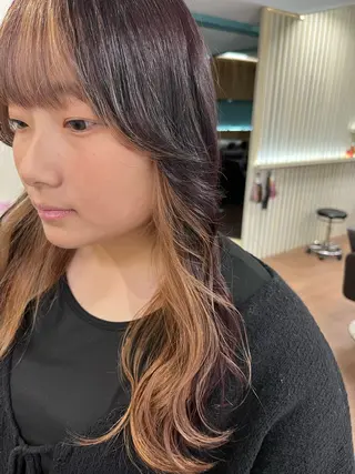 ロング 辻 風香のヘアスタイル