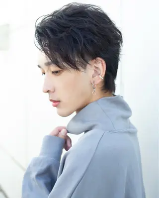 メンズ LICO HAIR＆RELAXATION 名駅店所属・メンズ特化美容師/ パーマ/波巻き/陸翔のヘアスタイル