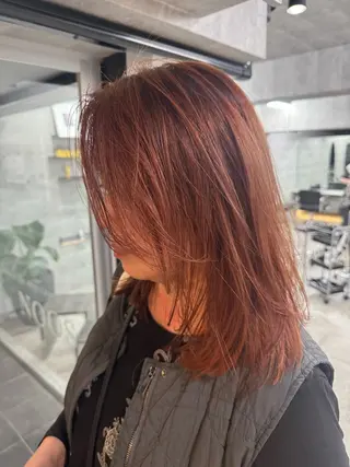 ミディアム カラー あなたのお悩み改善" You"💚❤️💛のヘアスタイル