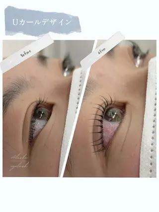 マツエク・マツパ ⁺˚･༓☾アルーシェ みゆり☽༓･˚⁺のマツエク・マツパデザイン