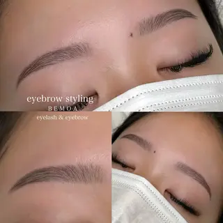 アイブロウ BEMOA eyelash&eyebrow所属・BEMOA 新木 毬のマツエク・マツパデザイン