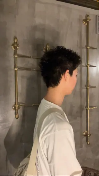 ショート メンズ ラフィスヘアー オウスケのヘアスタイル