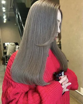 ロング カラー miharu‪‪/ ハイトーン/複雑履歴のヘアスタイル