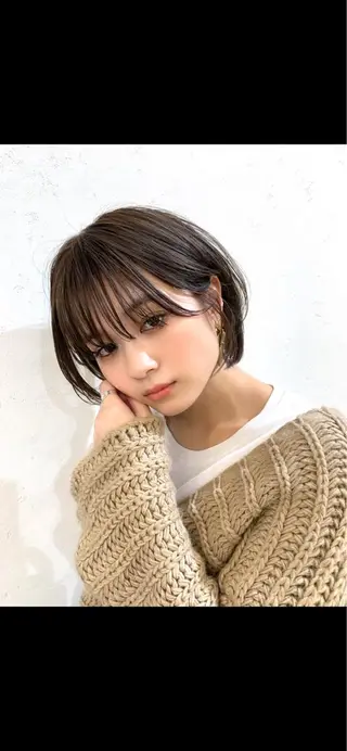 ショート レイヤー/韓国❣️ 髪質改善/e_kiのヘアスタイル