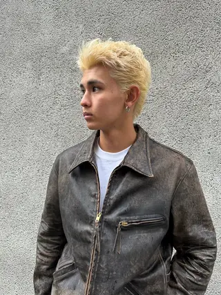 ショート カラー メンズ ⚡️メンズ特化⚡️ RYUKIのヘアスタイル