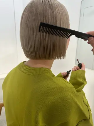 ショート MIGxLIG所属・けー ボブのヘアスタイル