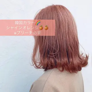セミロング 亀川蓮 Agu hairのヘアスタイル