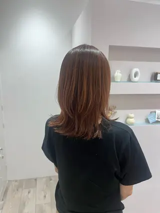 セミロング Rosierbleu 道正のヘアスタイル