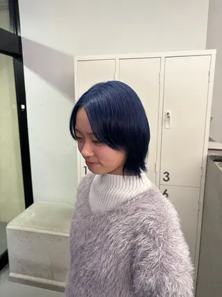 ショート カラー カネコ ノノカのヘアスタイル