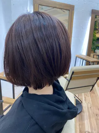 ショート おおつき ありかのヘアスタイル