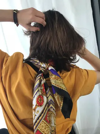 ショート カラー suvvy hairsalonのヘアスタイル