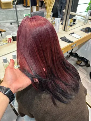 ミディアム 🧊艶髪垢抜け担当 💗/けんすけ🪞のヘアスタイル