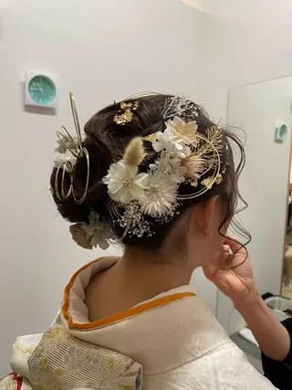 ヘアアレンジ HempBeauty 浅野アサミのヘアスタイル