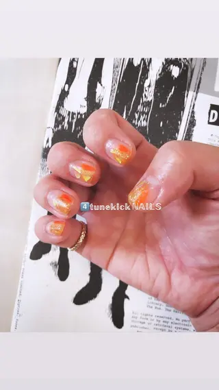ネイル 4tunekick NAILS(フォーチュンキックネイルズ)所属・光森 淳子のネイルデザイン