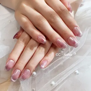 ネイル 💎CC・NaNa 韓国風ネイル🌙Cのネイルデザイン