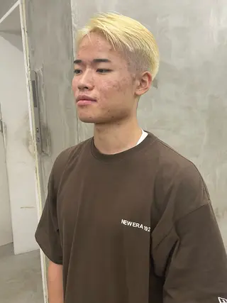 カラー メンズ メンズカット パーマ[佐橋]のヘアスタイル