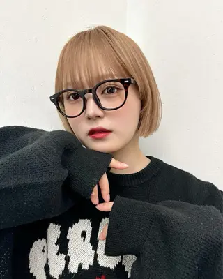 ショート 艶髪／レイヤー／ 透明感🎀／MARIのヘアスタイル