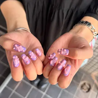 セミロング 小川 柚香のネイルデザイン