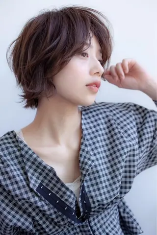 ショート 福島成美/髪質改善 縮毛矯正/カラーのヘアスタイル