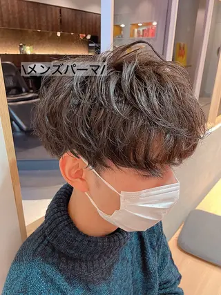 パーマ ボブ/ミディアム 親しみやすさ/さくらのヘアスタイル