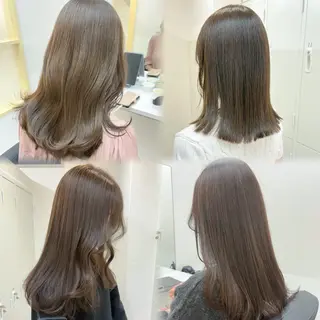 カラー SAKURA 髪質改善/ヘアセットのヘアスタイル