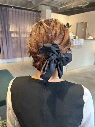 ヘアアレンジ 園田 朱理のヘアスタイル
