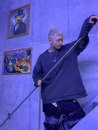 ショート カラー パーマ ヘアアレンジ メンズ ネイル マツエク・マツパ 中元 淳のヘアスタイル