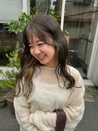 カラー MOK大阪梅田店 Asahiのヘアスタイル