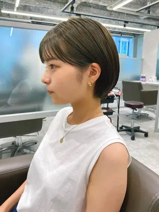 ショート kiitos高知店所属・長江 諒のヘアスタイル