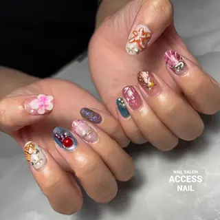 ネイル access nailのネイルデザイン