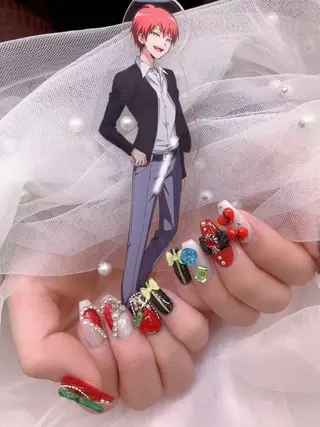 ネイル U・mi  nail salon【長さ出し/パラジェル/持ち込み/定額ネイル/学割U24】所属・Uminail ゆうゆうのネイルデザイン