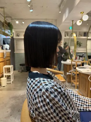 ミディアム 髪質改善/ボブ /韓国/erikoのヘアスタイル